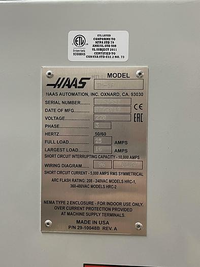 Used 2019 HAAS TM-1P CNC Vertical Machining Center