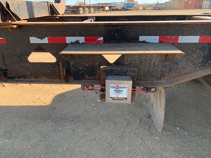 Used 2016 BWS Tridem Hay Rack Logging Trailer