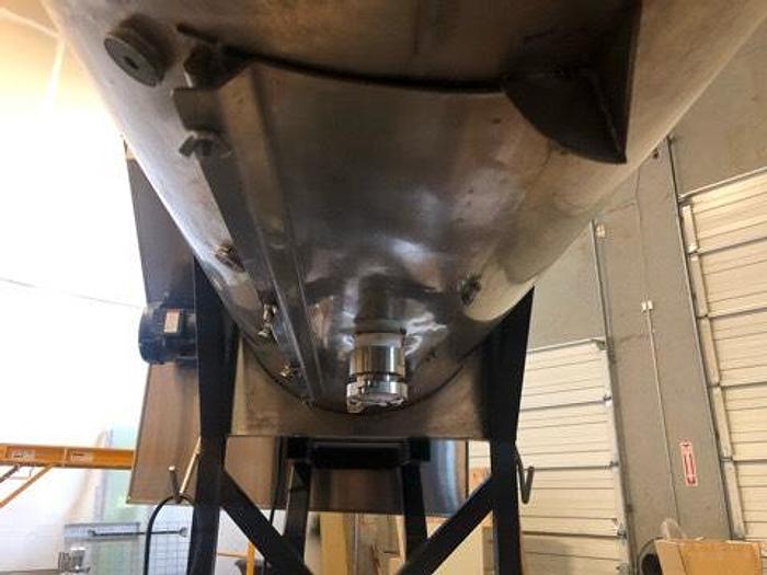 Used 2013 Stainless Steel Ribbon Mixer