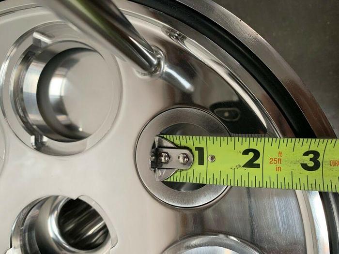 Used Cuno 7ZWB2 316L Stainless Steel Cartridge Filter Housing 150PSI @176°C