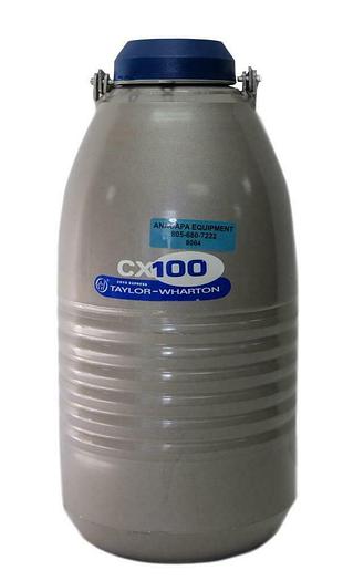 Used Taylor-Wharton CX100B-11M Cryogenic Shipper 4.4L 30 Day Static Hold Time (8064)W