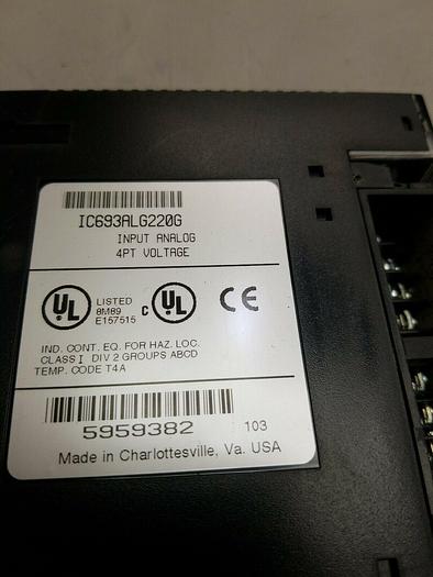 Used GE Fanuc IC693ALG220G