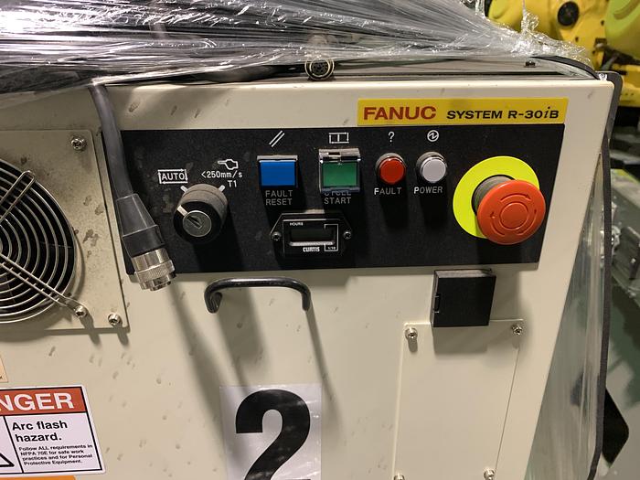 Used FANUC R2000iC/125L 6 AXIS CNC ROBOT WITH R30iB CONTROLLER, IR VISION, 125KG X 3,100 MM H REACH