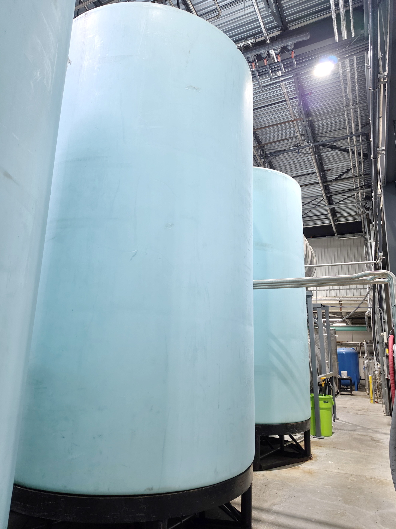 Used Used 6000 Gallon Tank, Reinforced Polypropylene