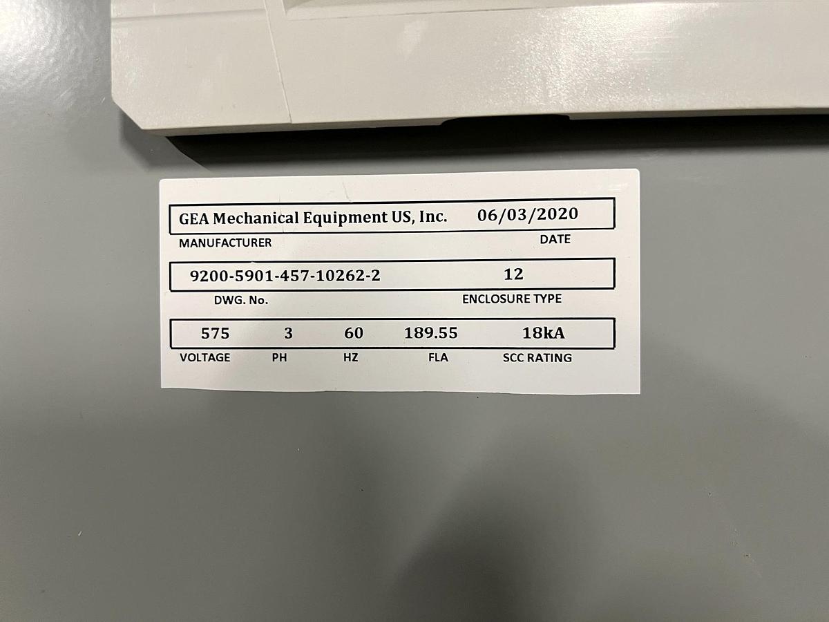 Used Used GEA Westfalia Decanter Centrifuge, Model Protein Master CF 6000