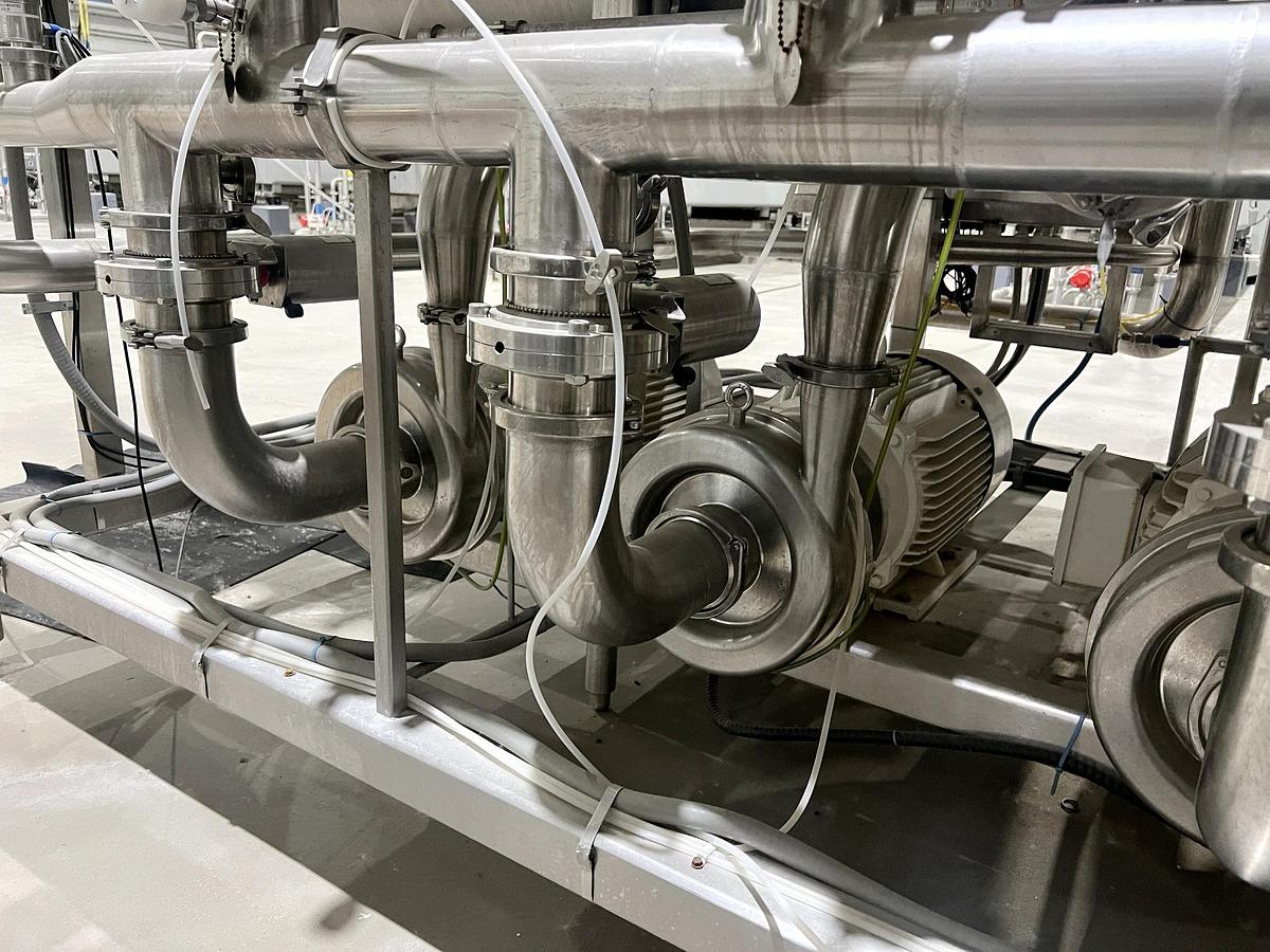 Used Used Ultrafiltration Skid (UF1) - 9 Stage Ultrafiltration System