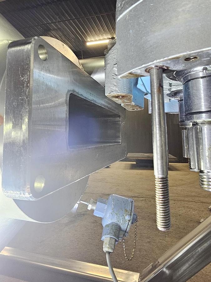 Used Used 400 Gallon Jacketed Tank (Reactor), With Waukesha Pump & Load Cells, Stainless Steel