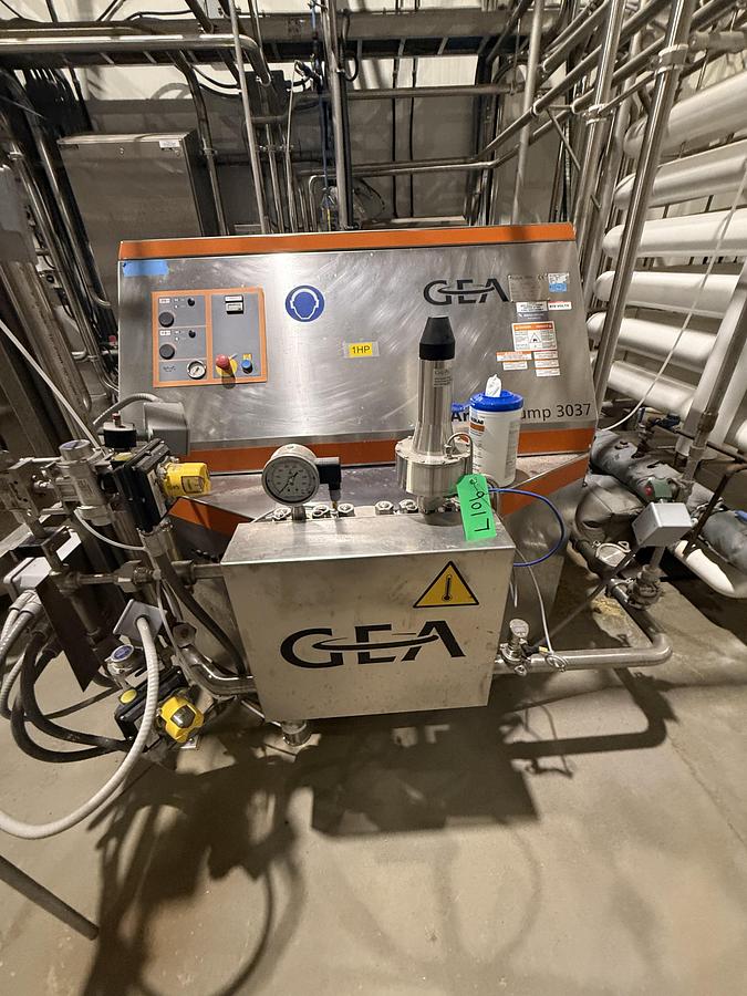 Used Used GEA Ariete 3037 Homogenizer