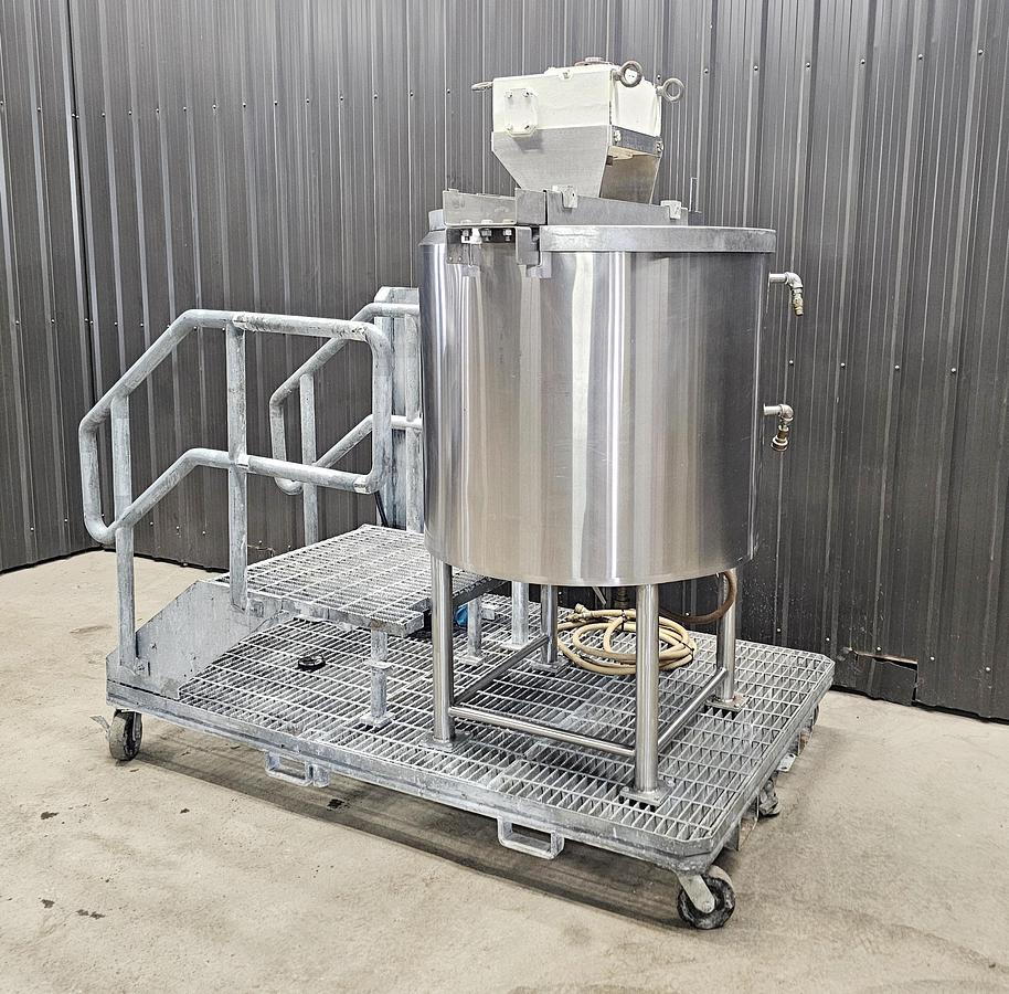 Used Amplio Auction - Lot 54 Stainless steel mixing tank
