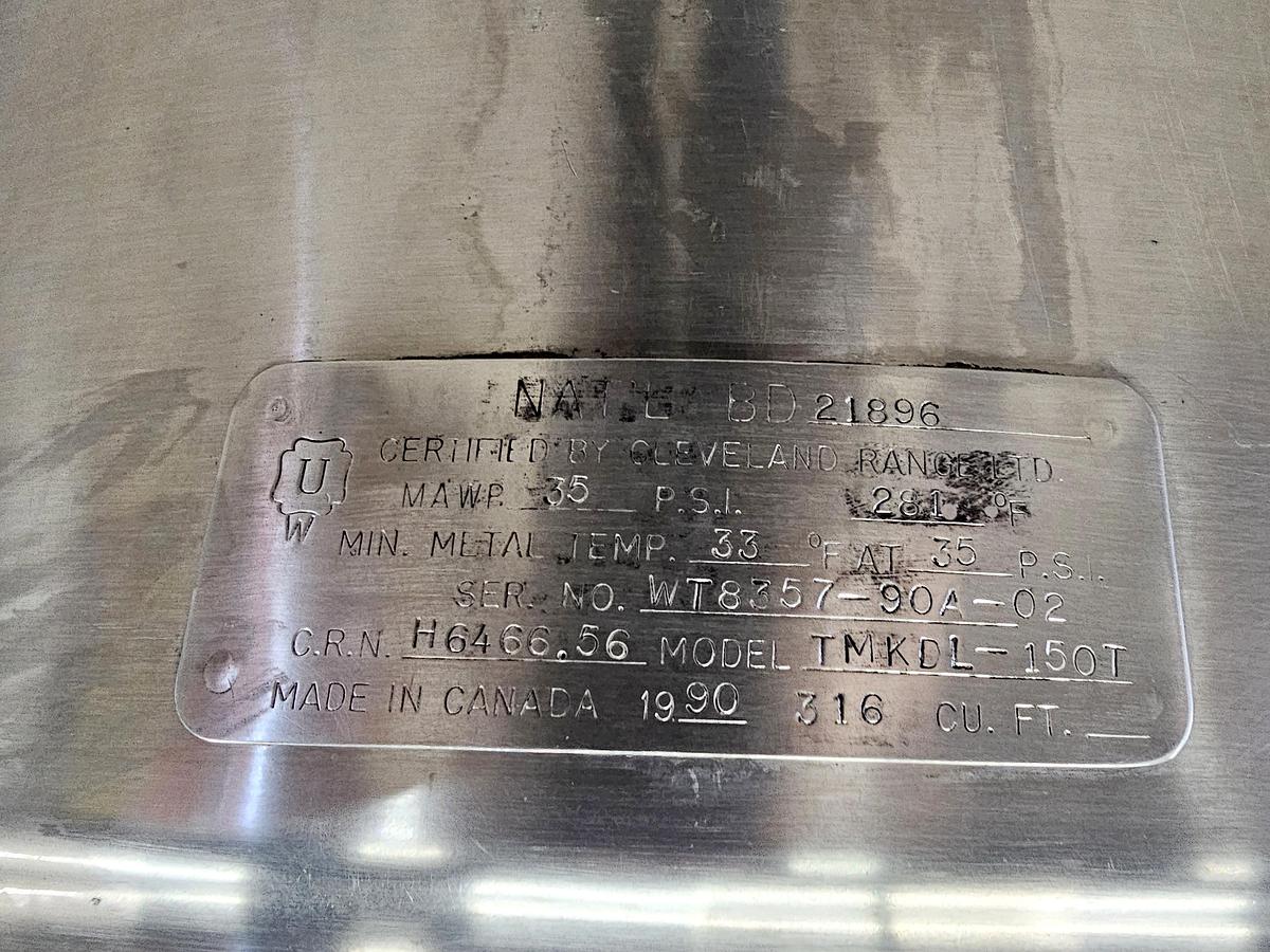 Used Pair of Vulcan kettles