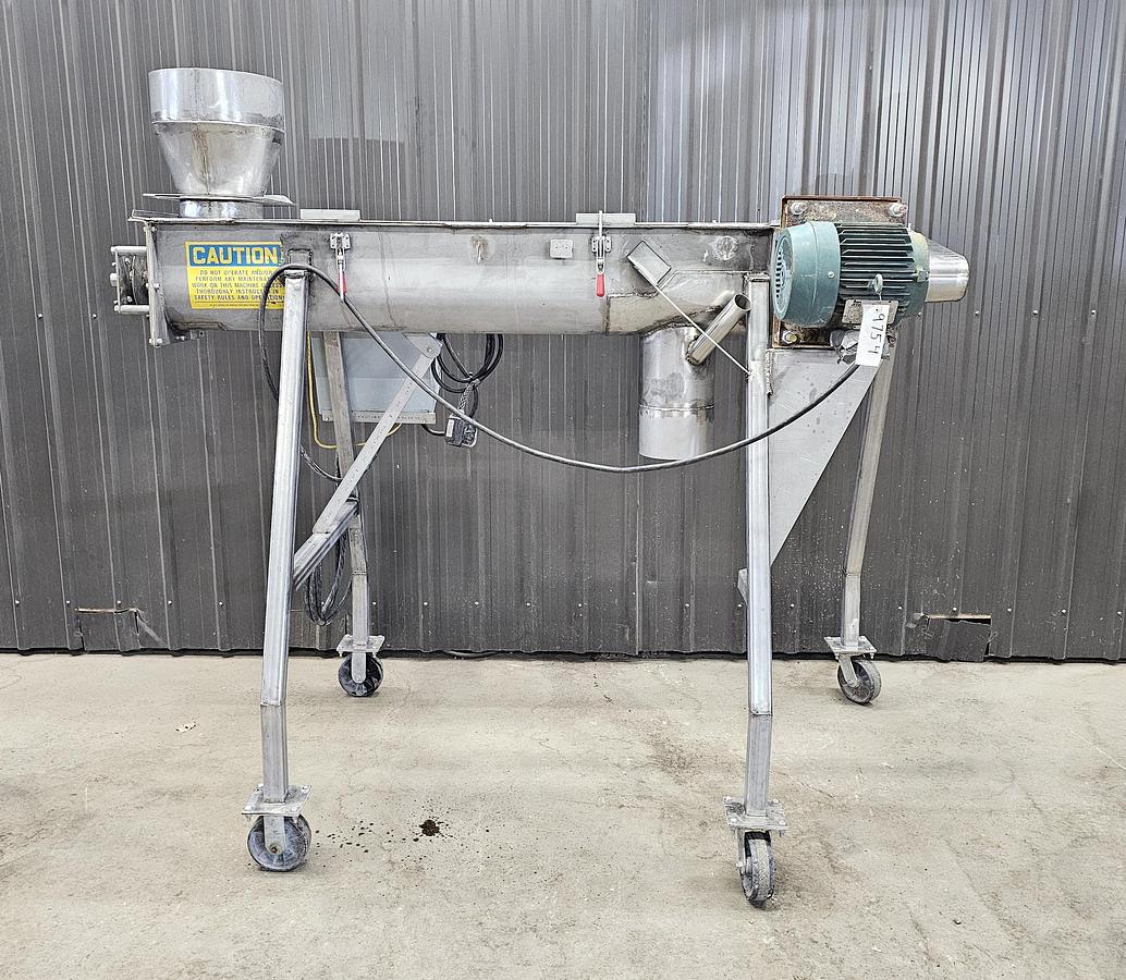 Used Aaron Elgin IL Auction - Lot 38 - Screw conveyor 1 of 2