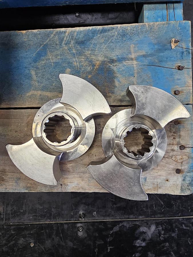 Used Used Waukesha Rotary Lobe Pump, Model 60, 3 HP