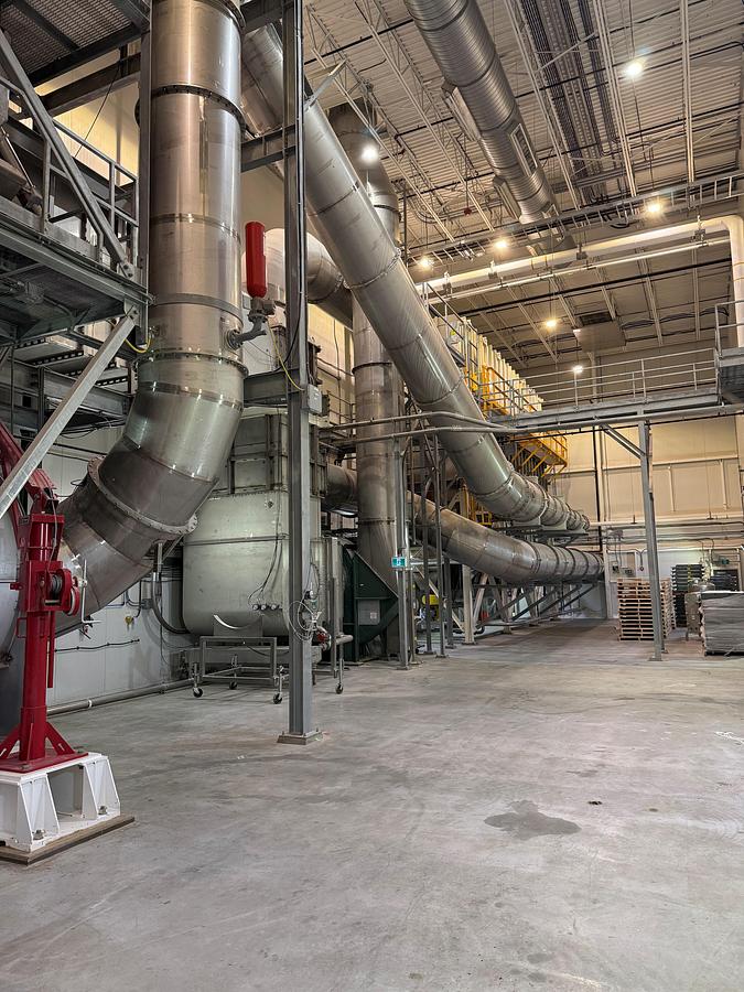 Used Used Bepex PCX Dispersion Dryer Package