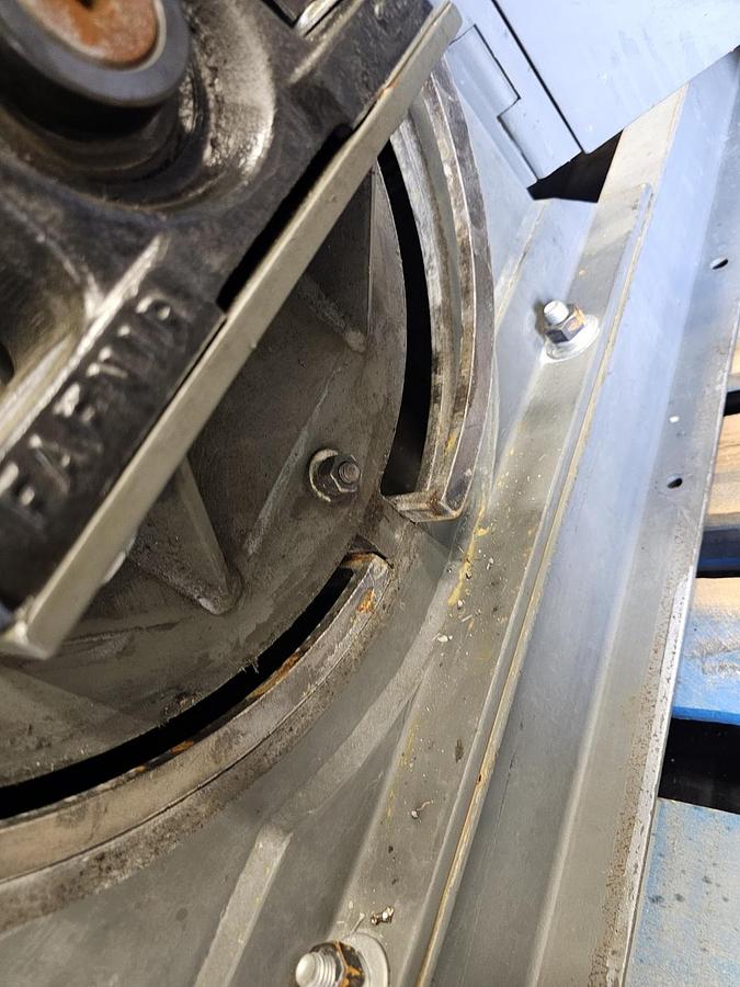 Used Used Schutte Hammer Mill, Swinging Hammers, 10 HP