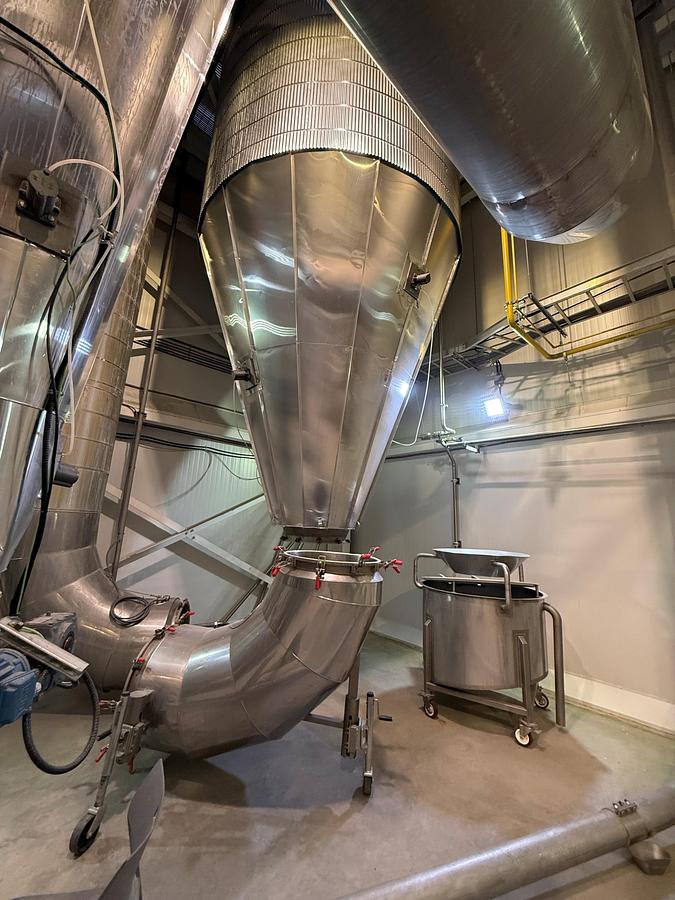 Used Used Mariott Walker - Model 10.5T-1-C-BH Spray Dryer