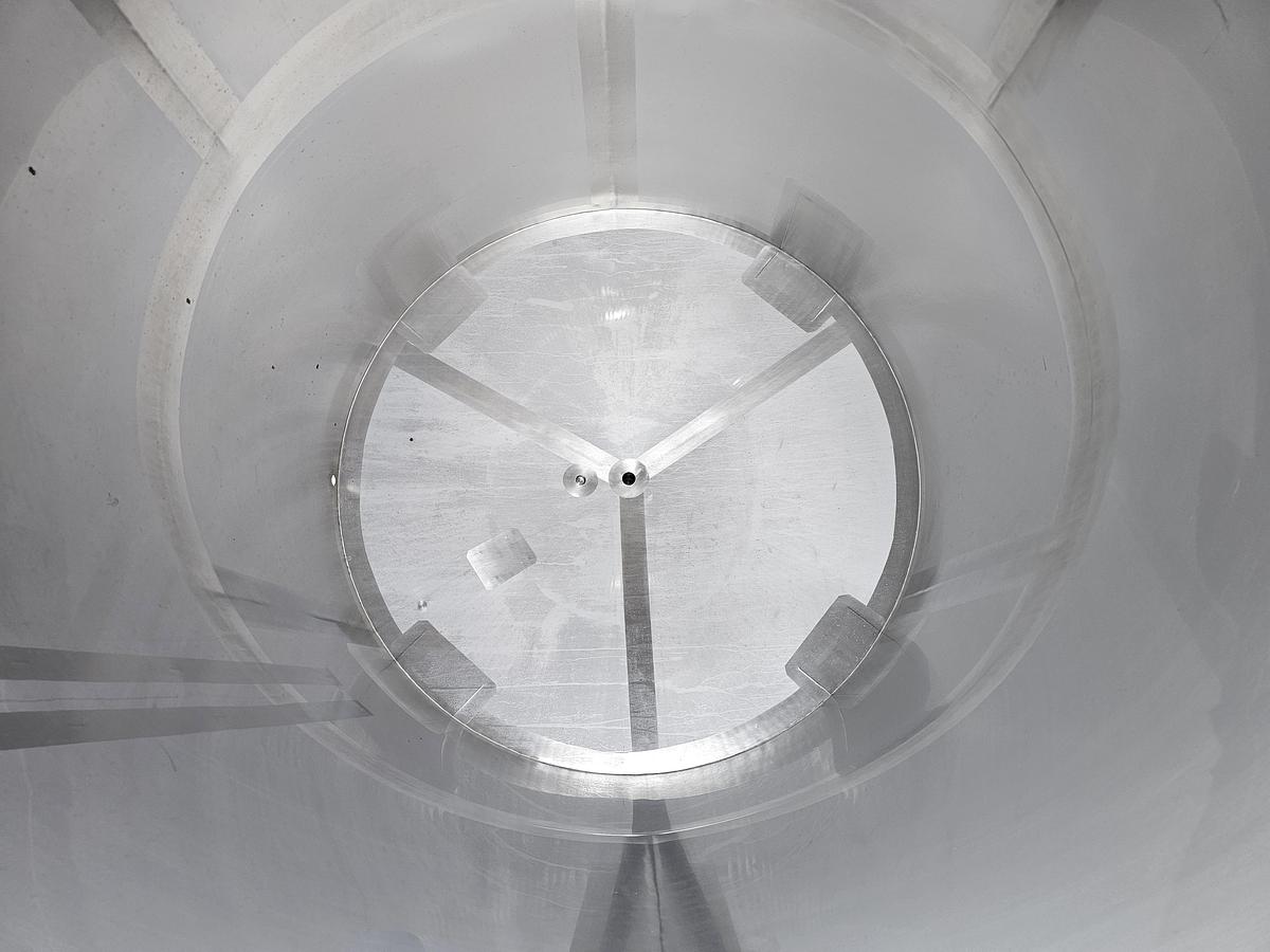 Used Used ADI Laval 2100 Gallon Tank, 304 Stainless Steel