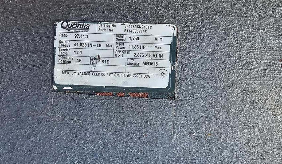 Used Used 1750 Gallon Tank, 304 Stainless Steel, With Sweep Agitation, Electrically Heated