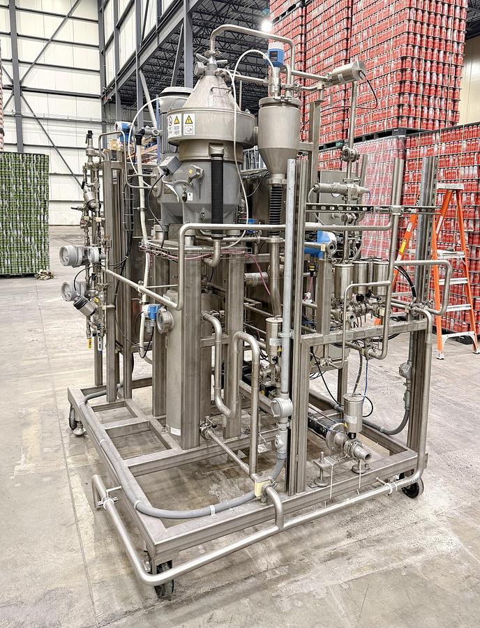 Used Used GEA Westfalia Clarifier Skid, Model GSC 18-06-577