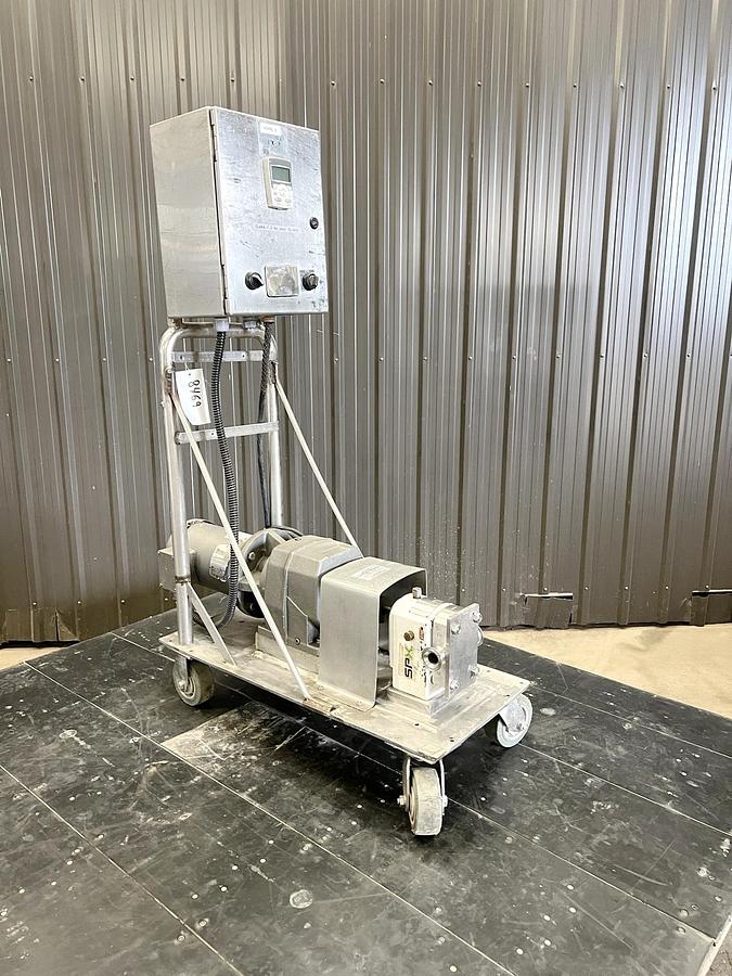 Used Used SPX Rotary Lobe Pump, Model R2, 3 HP