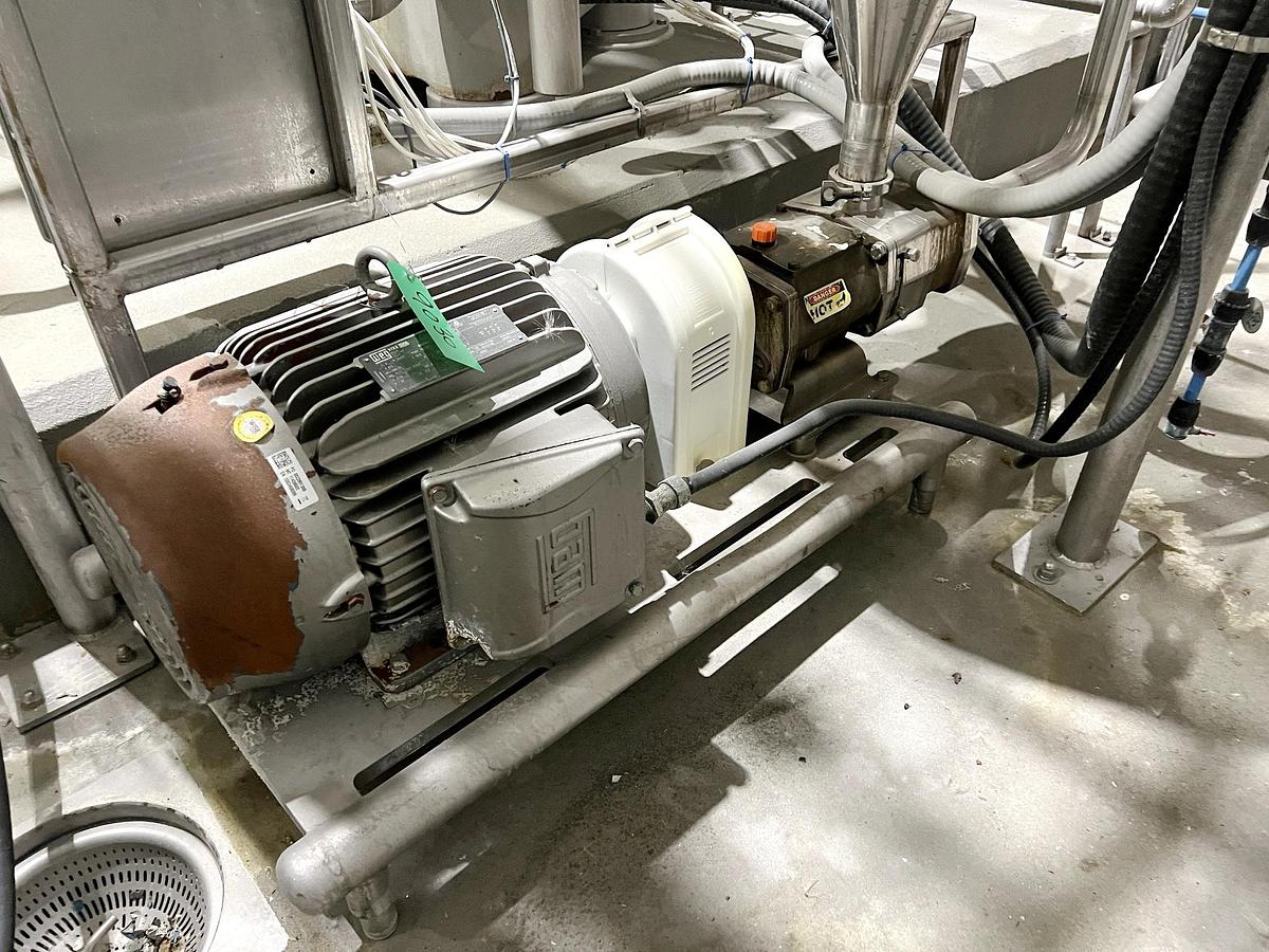 Used Used Fristam Twin Screw Pump, Model FDS2