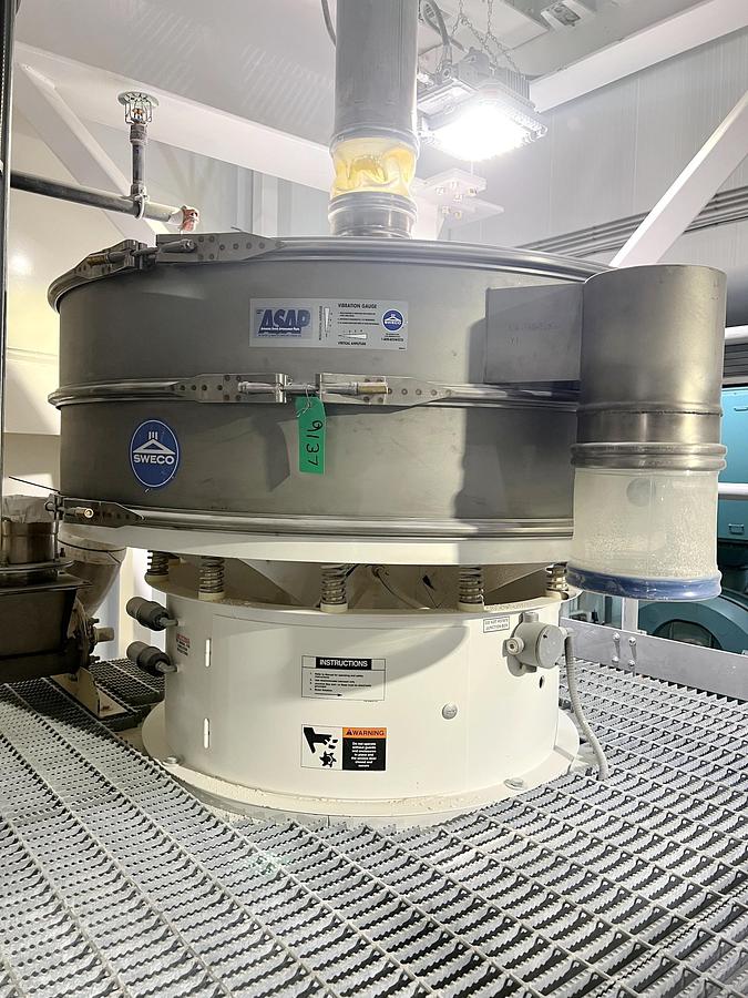 Used Used Sweco Vibrating Screen, 60''