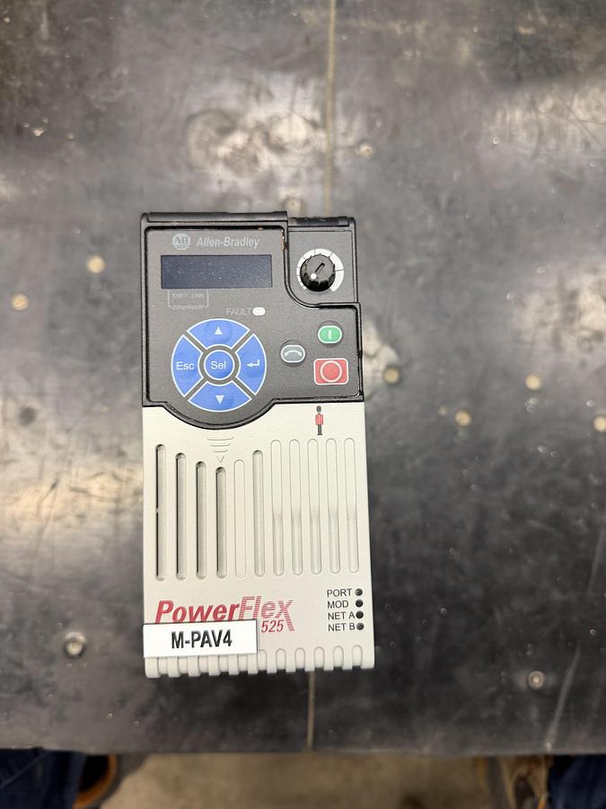Used Used Allen-Bradley Variable Frequency Drive, Model 25B-E1P7N104, 1 HP, 460-600V