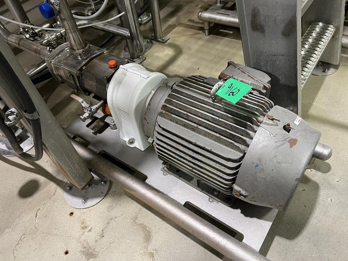 Used Used Fristam Twin Screw Pump, Model FDS2