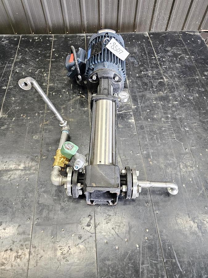 Used West Auction California - Lot DA-1114 Vertical Booster Pump