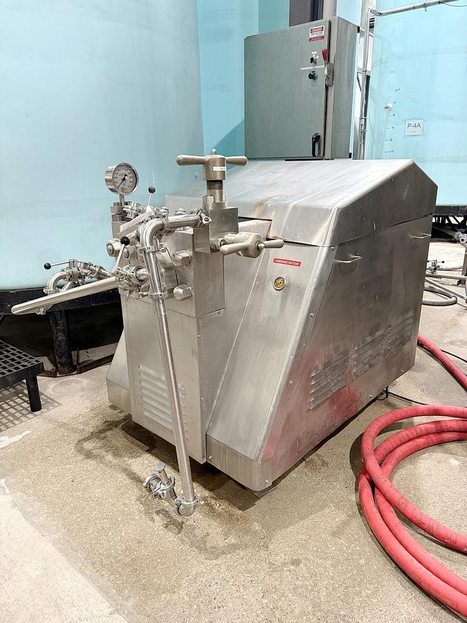 Used Used APV-Gaulin MC18-3TPS High-Pressure Sanitary Homogenizer