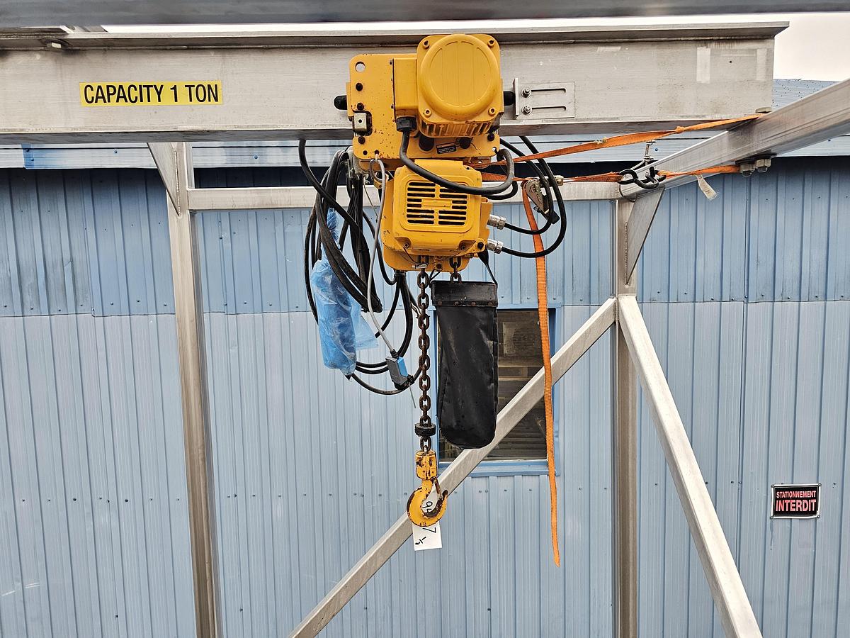 Used ****Metcalfe Auctions Mississauga - Lot 112 Hapman bulk bag unloader