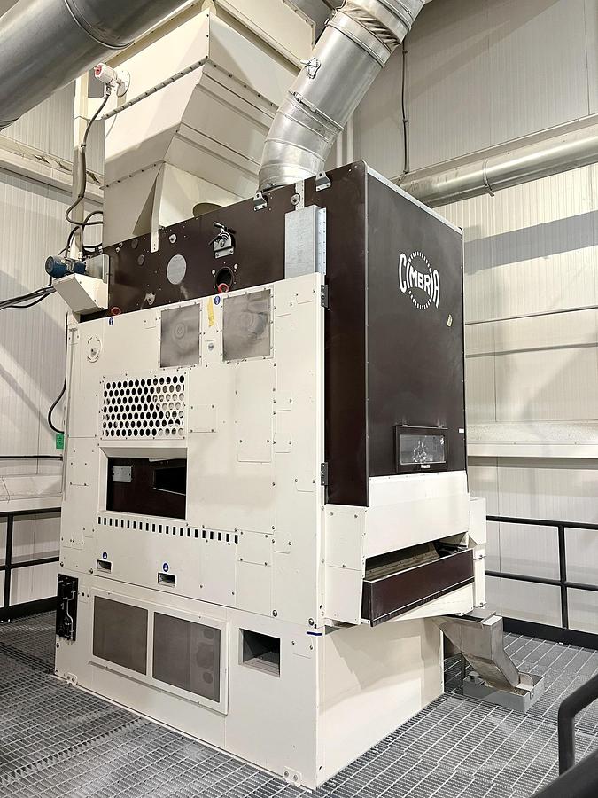 Used Used Cimbria Delta Screen Cleaner & Shaker Feeder