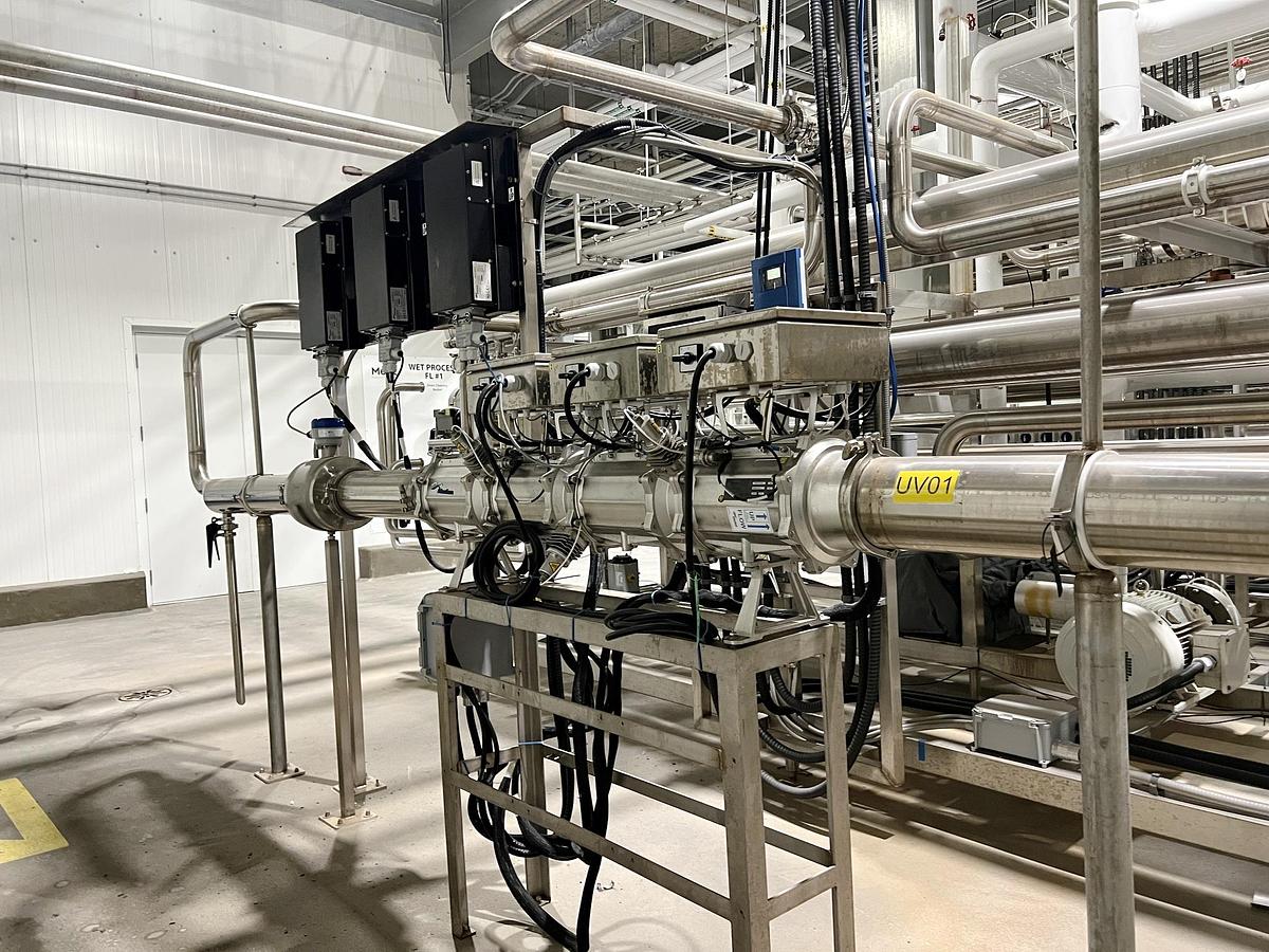 Used Used Atlantium Hydro-Optic UV Filtration System, Model RZ163-13-UHP