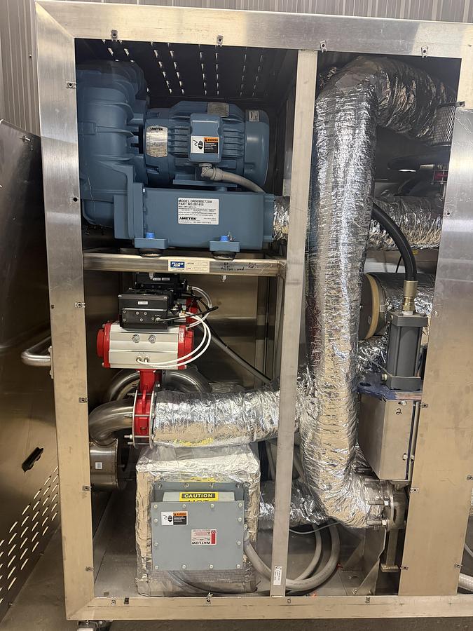 Used Used Fluid Air Fluid Bed Dryer / Granulator, Model 20L