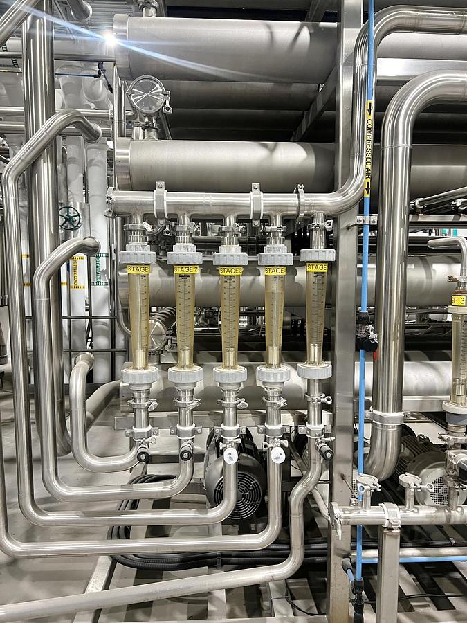 Used Used Ultrafiltration Skid (UF1) - 9 Stage Ultrafiltration System