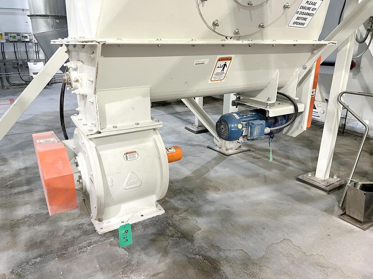 Used Used Kice XP Venturi Jet Filter, With Rotary Airlock & Fan