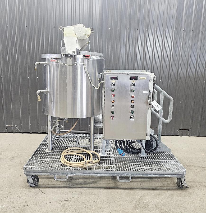 Used Amplio Auction - Lot 54 Stainless steel mixing tank