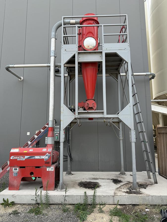 Used Used Walinga Model 614-88 Central Vacuum System