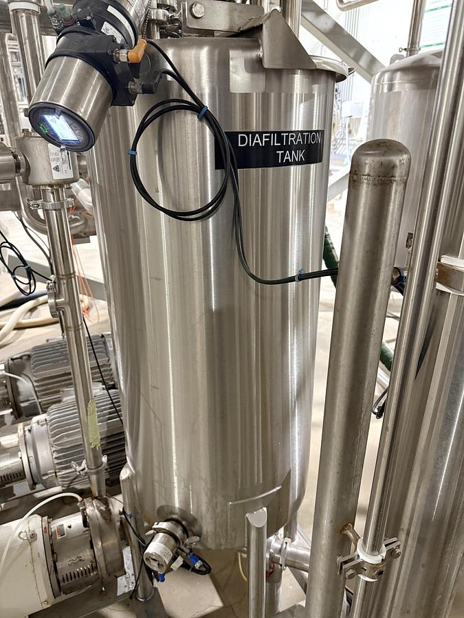 Used Used Ultrafiltration Skid (UF2) - 9 Stage Ultrafiltration System