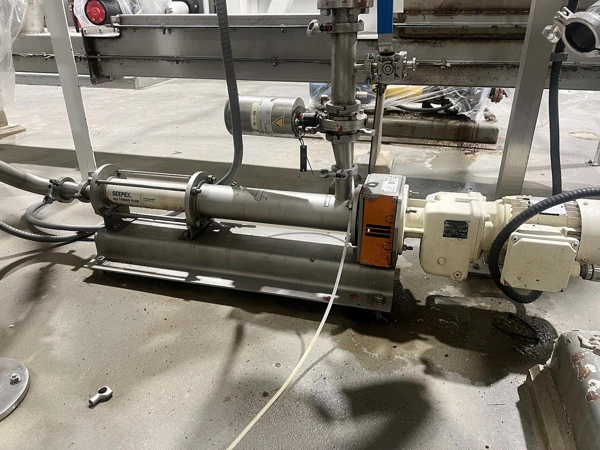 Used Used Seepex Progressive Cavity Pump