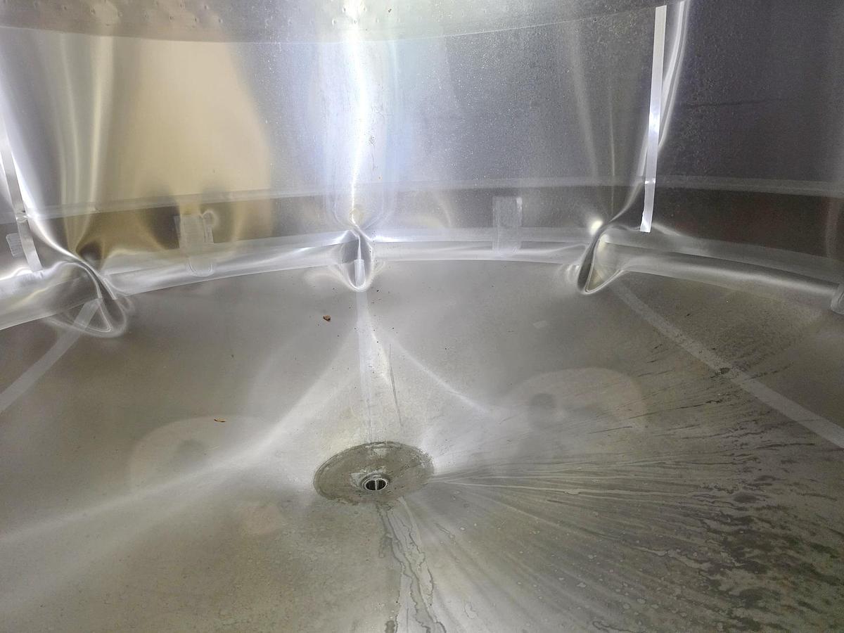 Used Used 7500 Gallon DCI Jacketed Tank, 304 Stainless Steel