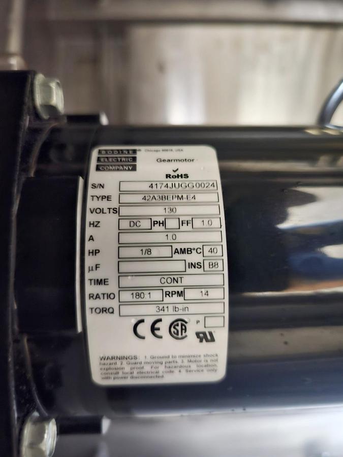 Used Used 36'' Accumulation Table, Variable Speed