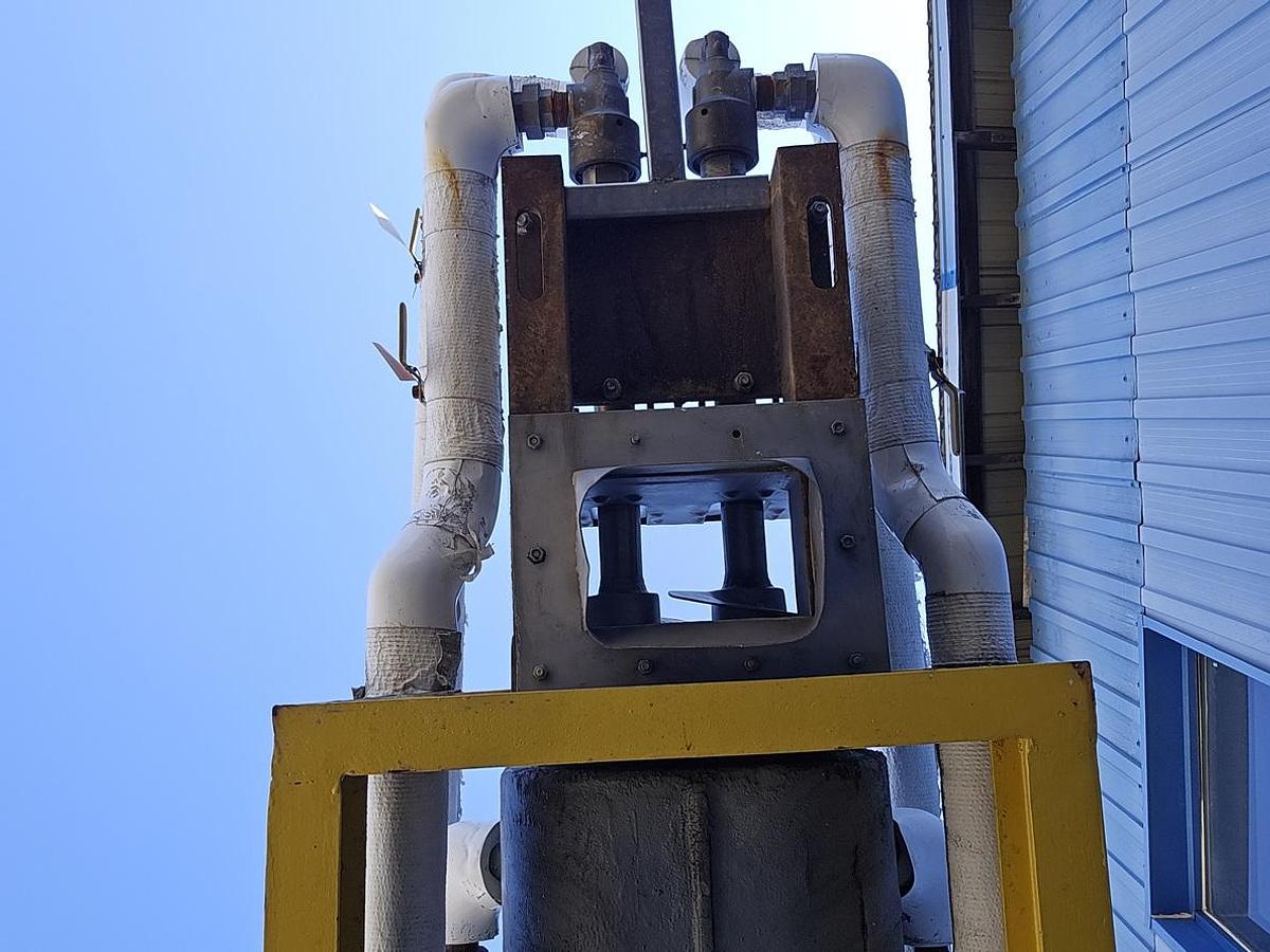 Used Used Holoflite Screw Conveyor/Dryer, 14'' Diameter X 168'' Long