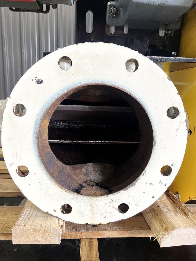 Used Used Rotary Air Lock Valve, 8" X 8", with Lump Breaker