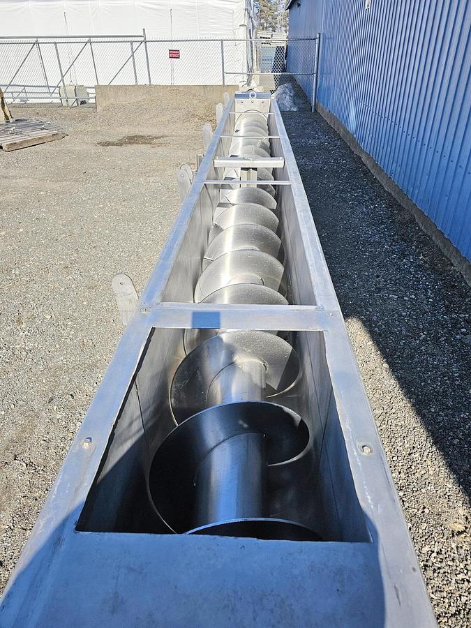 Used Used Screw Conveyor, 20’’ Diameter x 264’’ Long