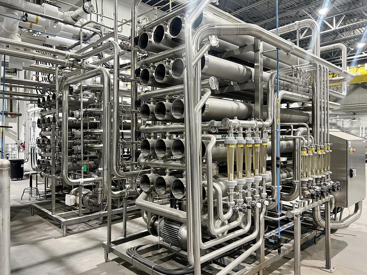 Used Used Ultrafiltration Skid (UF1) - 9 Stage Ultrafiltration System