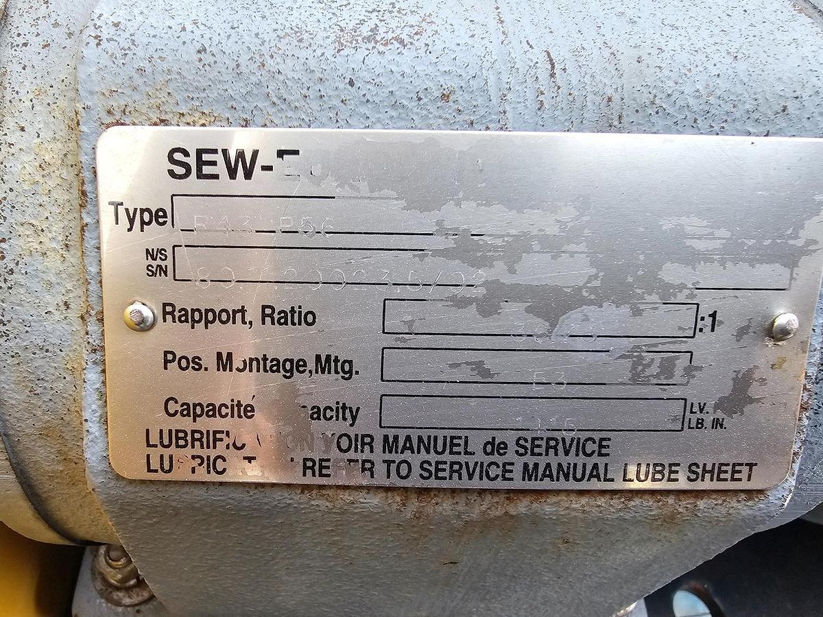 Used Hopper with screw valve