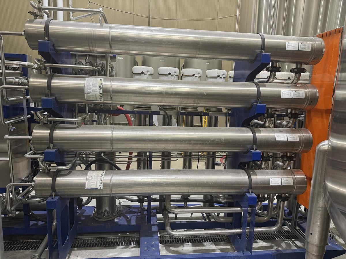 Used Used 2021 Dominion & Grimm Reverse Osmosis Concentrator – 4 Membrane Housings – 575V