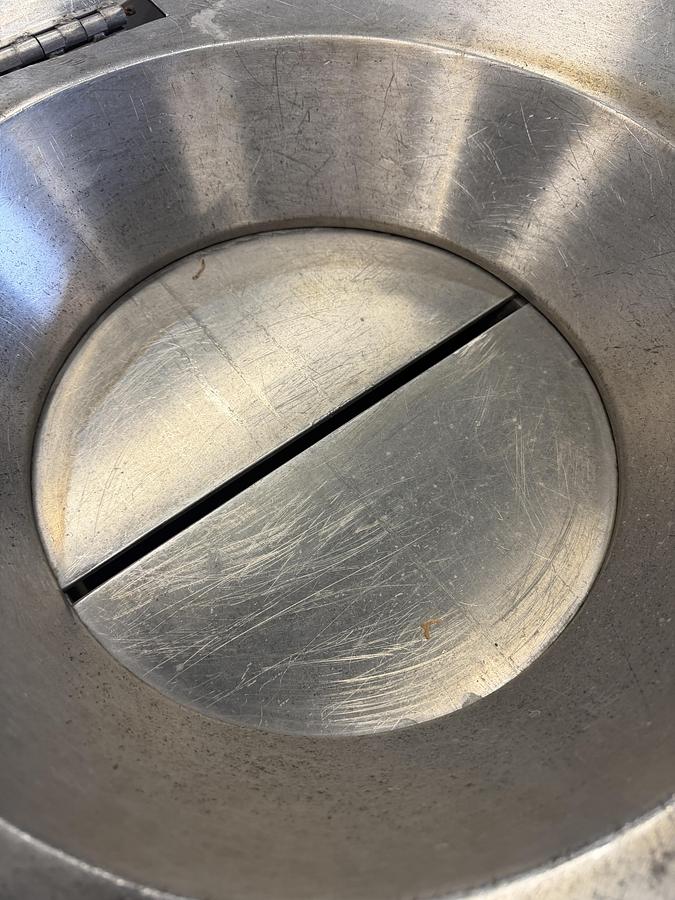 Used Used Stainless Steel Bag Dump Station