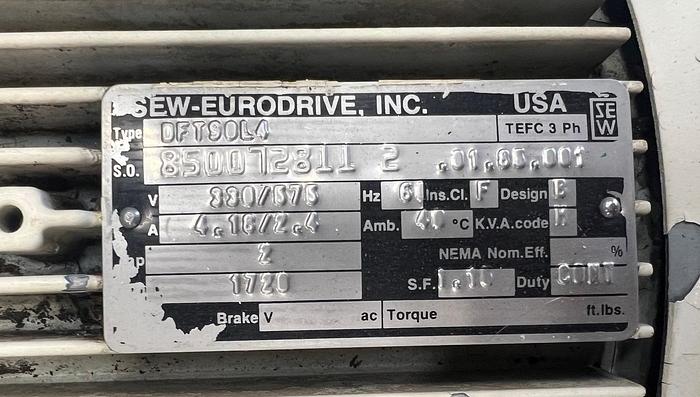 Used USED ROTARY AIR LOCK VALVE, SIZE: 5" X 10", CARBON STEEL