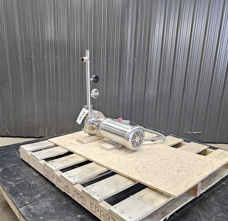 Used Used Fristam Centrifugal Pump, 2" X 1.5", 1.5 HP